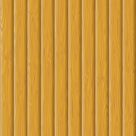 Natural wooden plank wall texture, seamless background  のイラスト素材