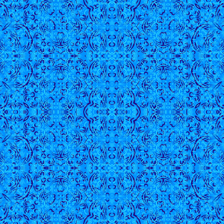 Abstract Seamless Background with Symbolical Colorful Floral Patterns. Eps10, Contains Transparencies. Vectorのイラスト素材