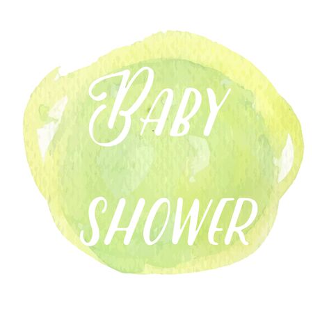 Watercolor background design element trace vector illustrationのイラスト素材
