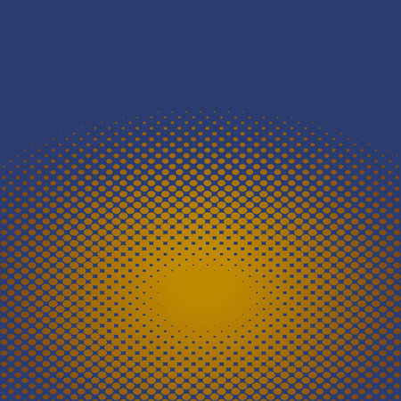 Dark blue halftone design background retro vector illustration.のイラスト素材