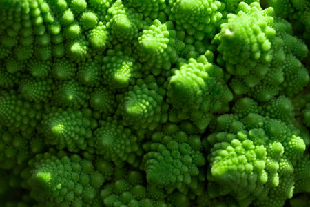 Romanesco cabbageの写真素材