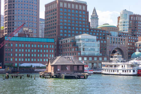 Old house at Massachusetts Bayのeditorial素材