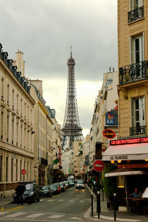 Street in Parisのeditorial素材