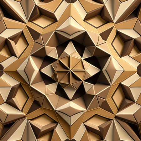 Ultra-Detailed Geometrical Pattern for Seamless Tiles. Perfect for Web Design. Generative AIの素材