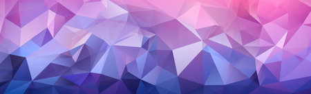 Gradient Polygonal Wallpaper for Modern Interiors. Generative AIの素材