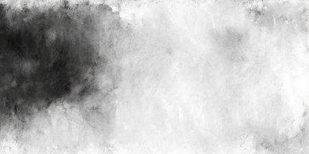 Grunge Monochrome Ink Effect Watercolor Illustration. Perfect for posters and invitations. Generative AIの素材