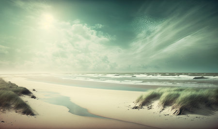 Soft Ethereal Dreamy Background for Professional Use. Generative AIの素材
