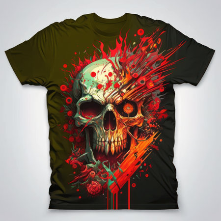 T-Shirt Design Vector for Fashion Lovers. Generative AIの素材