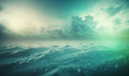 Soft and Dreamy Water Background for Professional Use. Generative AIの素材