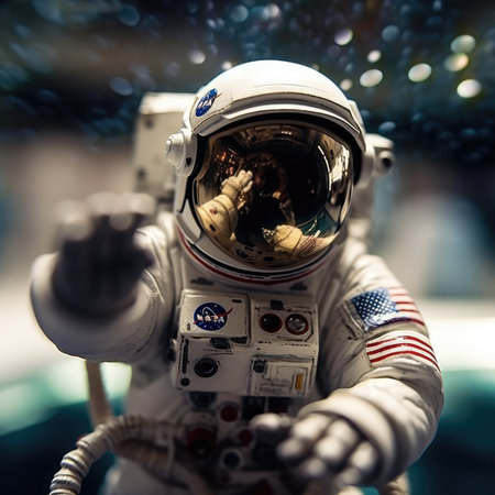 Exploring the Exhilarating World of Astronauts and Kosmonauts in Outer Space. Generative AIの素材