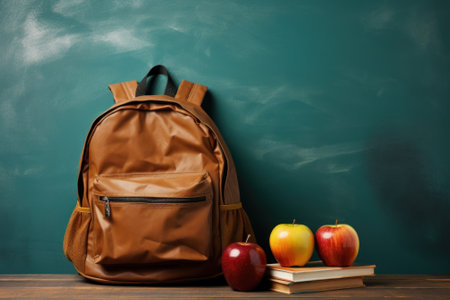 Colorful Goody Bag for the First Day of School AI Generatedの素材