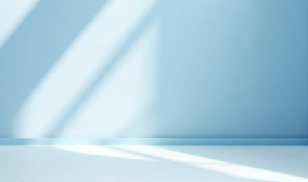 Abstract Light Blue Background for Product AI Generatedの素材