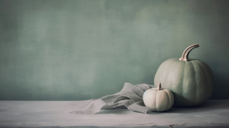 Minimalistic Still Life Photography with Muted Colors AI Generatedの素材