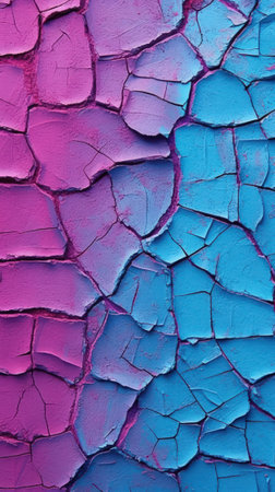 Abstract Blue and Purple Wall Texture AI Generatedの素材