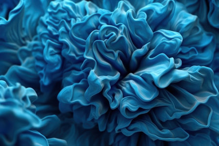 Volumetric Blue Abstract Texture with High Detailの素材