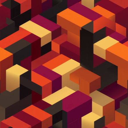 Top Selling Herringbone Pattern in Cool Colors AI Generatedの素材