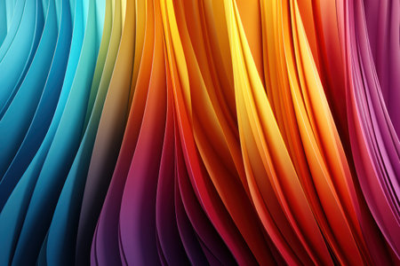 Abstract Texture Background with Vibrant Colors AI Generatedの素材