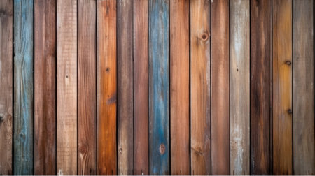 Bright Natural Wood Grain Template AI Generatedの素材