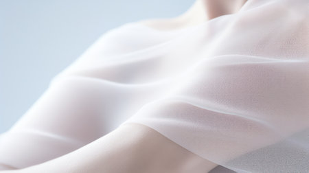 Closeup of Woman's Body Skin Texture AI Generatedの素材