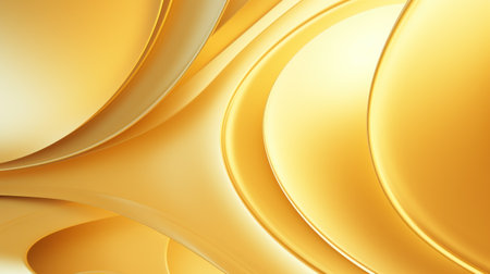 Abstract golden background. illustration eps 10. Golden wave. Generative AIの素材