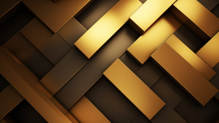 Abstract metallic background. 3d vector illustration. Can be used for wallpaper, web page background, web banners. Generative AIの素材