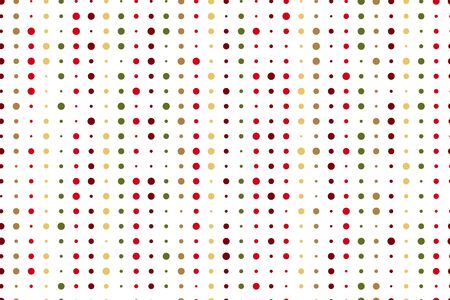 Seamless pattern, polka dot fabric, wallpaper vectorのイラスト素材