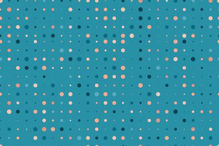 Seamless pattern, polka dot fabric, wallpaper vectorのイラスト素材