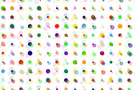 Seamless pattern, polka dot fabric, wallpaper vectorのイラスト素材