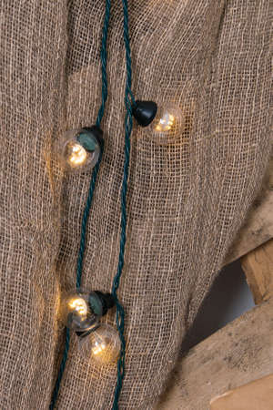 room decorated for the celebration of the new yearの写真素材