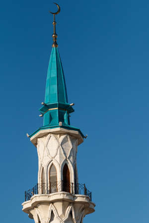 The Kul-Sharif Mosque in the Kazan Kremlin, Tatarstan republicの写真素材