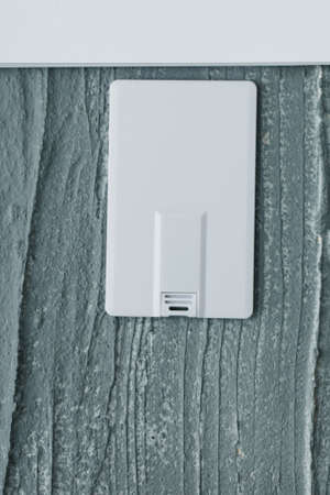 Blank white plastic wafer usb card design mockup.Visiting flash drive namecard mock up. Call-card disk souvenir presentation. Flat wallet credit stick adapter.の写真素材