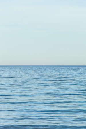Ocean scene divided in halfs.の写真素材