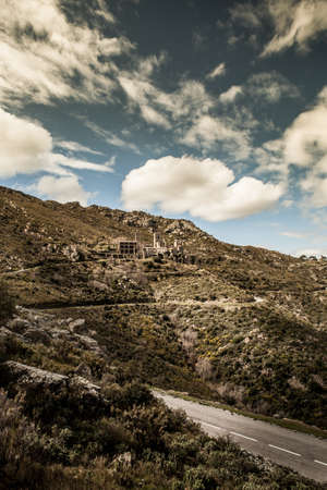 Sant Pere de Rodes Monastery in a sunny day. Costa Brava.のeditorial素材