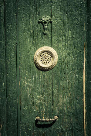 Old mysterious door making background.の写真素材