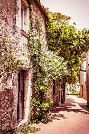 Detail of Sant Marti Empuries village, Costa Brava.の写真素材