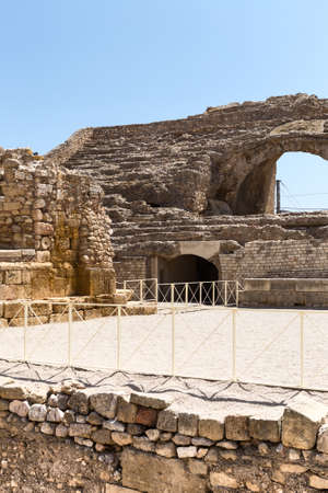 The Historical amphiteather of Tarragona.の写真素材