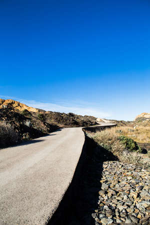 Landscape of Cap de Creus, a natural reserve in Costa Brava, Spain.の写真素材
