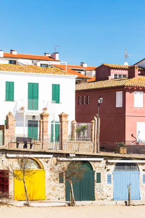 Calella de Palafrugell Beach, Costa Brava.の写真素材