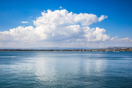 landscape of Siracusa village, sicily. Italy.の写真素材