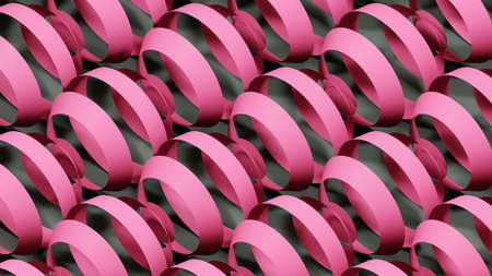 3d Geometric Pattern Banner Light and Shadow. Abstraction background. Volumetric bright texture. 3d renderingの写真素材