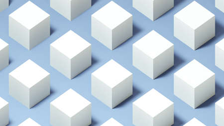 3d Geometric Pattern Banner Light and Shadow. Abstraction background. Volumetric bright texture. 3d renderingの写真素材