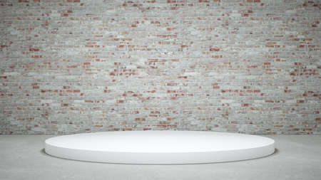 Background for advertising and selling goods, brands, online sales. 3d render studio background