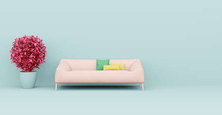 3d Abstract interior. Interior template.の写真素材