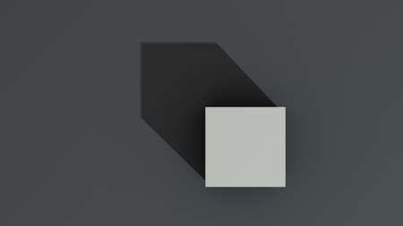 3d Rendering an abstract background using shadowsの写真素材