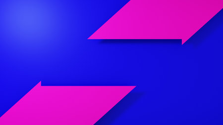 3d Rendering an abstract background using shadowsの写真素材