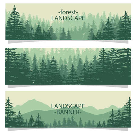 forest treeのイラスト素材