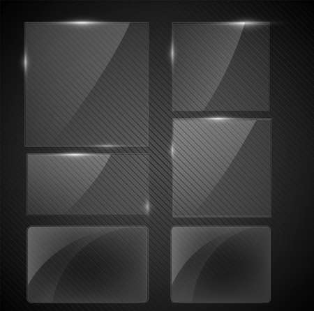 Black tile illustration.のイラスト素材