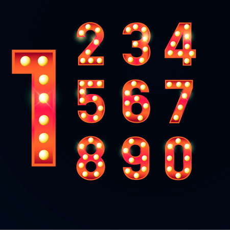 numbersのイラスト素材