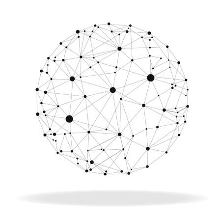 abstracted circleのイラスト素材