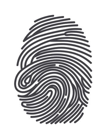 finger printのイラスト素材